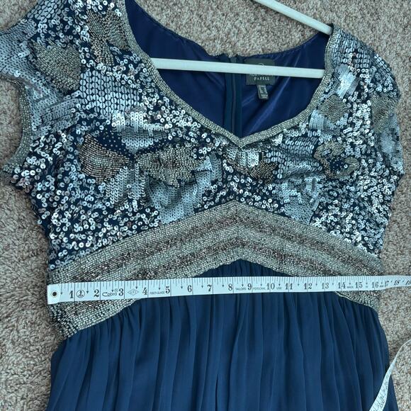 Adrianna Papell Women’s Beaded Gown 16 Mother of the Bride Groom Formal - Picture 10 of 14